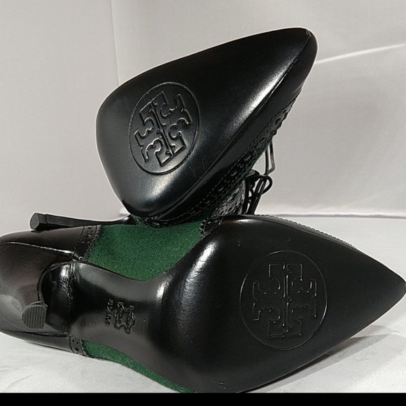 Tory Burch, size 8.5 Hawthorn lace up heels - Picture 5 of 7